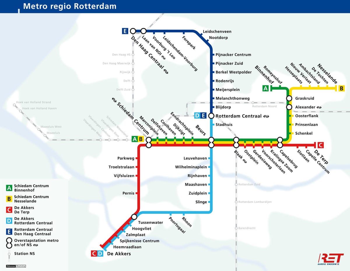 haia mapa do metrô